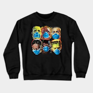 Monster Masks Crewneck Sweatshirt